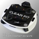 Виброплатформа Clear Fit CF-PLATE Compact 201 WHITE  - магазин СпортДоставка. Спортивные товары интернет магазин в Владимире 