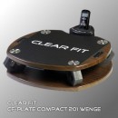 Виброплатформа Clear Fit CF-PLATE Compact 201 WENGE - магазин СпортДоставка. Спортивные товары интернет магазин в Владимире 
