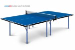 Теннисный стол всепогодный Sunny Light Outdoor blue облегченный вариант 6015 s-dostavka - магазин СпортДоставка. Спортивные товары интернет магазин в Владимире 