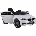 Детский электромобиль BMW6 GT JJ2164 белый - магазин СпортДоставка. Спортивные товары интернет магазин в Владимире 