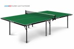 Теннисный стол всепогодный Start-Line Sunny Light Outdoor green облегченный вариант 6015-1 s-dostavka - магазин СпортДоставка. Спортивные товары интернет магазин в Владимире 
