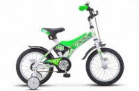 Детский велосипед Stels Jet 14" Z010 зеленый  2022 - магазин СпортДоставка. Спортивные товары интернет магазин в Владимире 