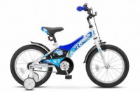 Детский велосипед Stels Jet 16" Z010 синий белый 2022 - магазин СпортДоставка. Спортивные товары интернет магазин в Владимире 