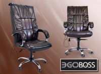 Офисное массажное кресло EGO BOSS EG1001 Шоколад в комплектации LUX - магазин СпортДоставка. Спортивные товары интернет магазин в Владимире 
