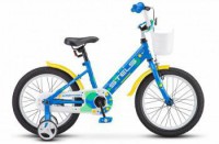 Детский велосипед Stels Captain 16" V010 синий 2022 - магазин СпортДоставка. Спортивные товары интернет магазин в Владимире 