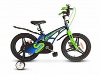 Детский велосипед Stels Galaxy Pro 16" V010 зеленый 2022 - магазин СпортДоставка. Спортивные товары интернет магазин в Владимире 