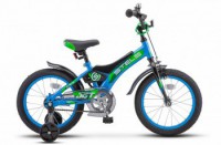 Детский велосипед Stels Jet 16" Z010 синий черный  2022 - магазин СпортДоставка. Спортивные товары интернет магазин в Владимире 
